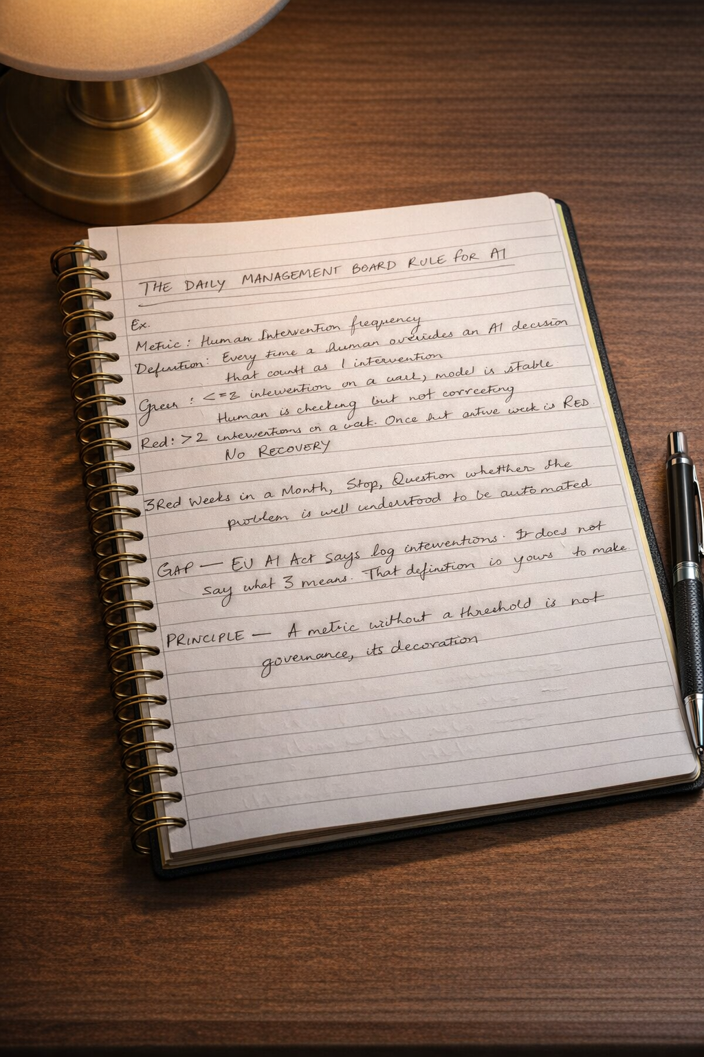 AI Governance Metrics: Your Compliance Log is Just Decoration Without This